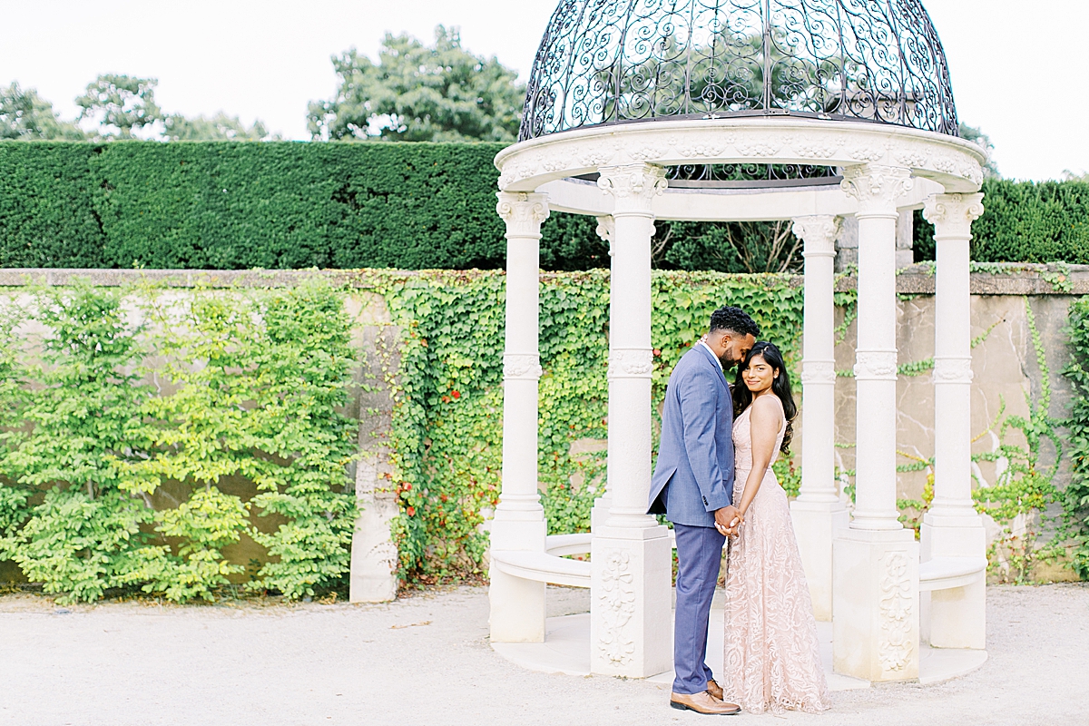 Romantic Film Engagement Photos at Longwood Gardens